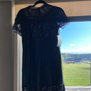 Black Patterned Dress